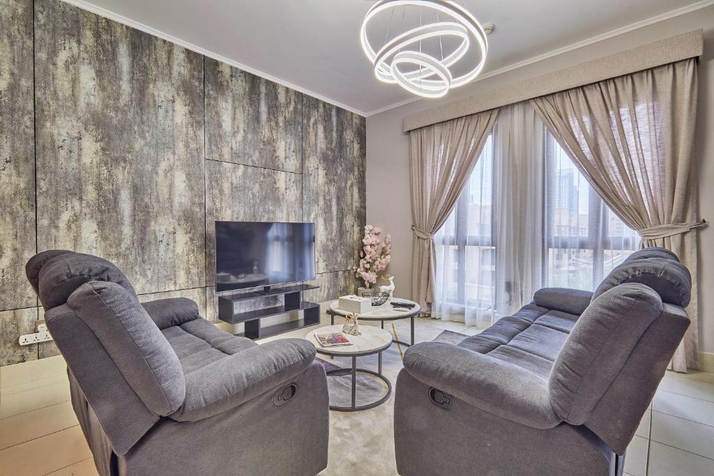 GOLDEN ANGLES YANSOON Old Town Luxury 1Bed Opposite Dubai mall, Dubaj