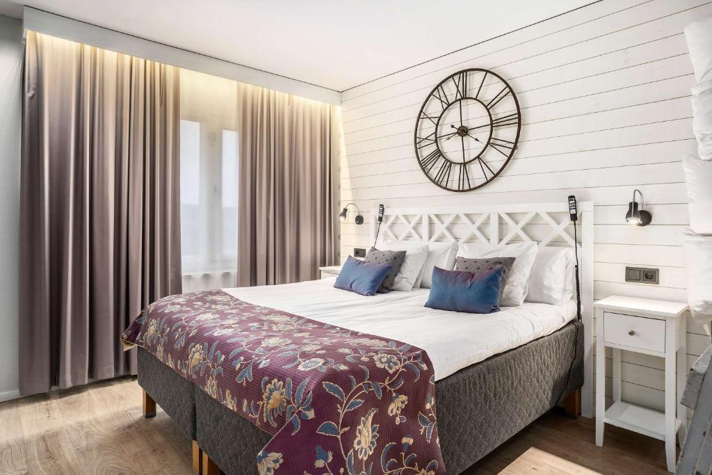 Postel nebo postele na pokoji v ubytování Best Western Karlshamn Spa & Relax