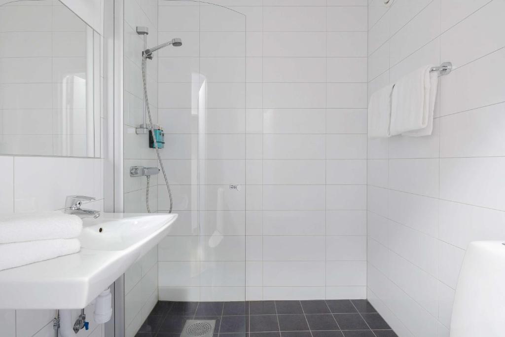Koupelna v ubytování Best Western Karlshamn Spa & Relax