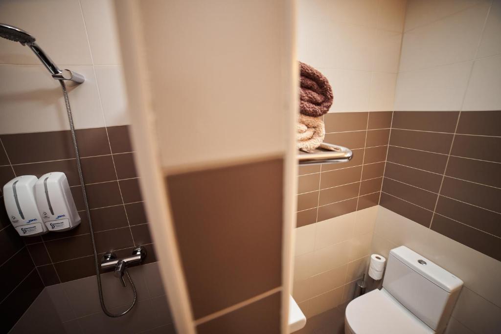 Koupelna v ubytování El Hostal de Violeta