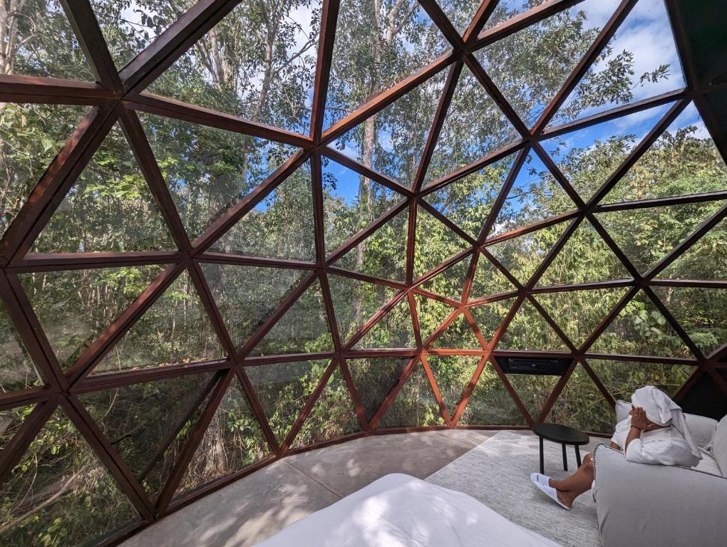 Fotografie z fotogalerie ubytování Glass House v destinaci Puerto Morelos