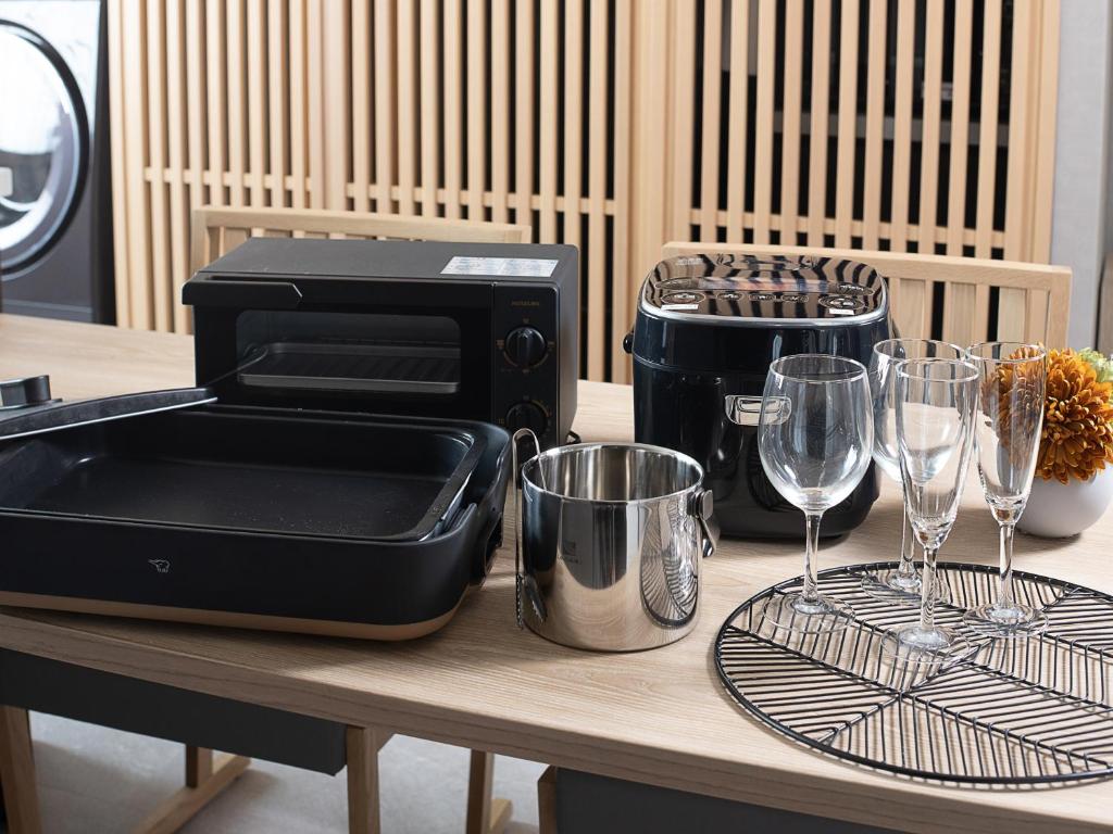 Nápoje v ubytování MIMARU SUITES Tokyo Asakusa