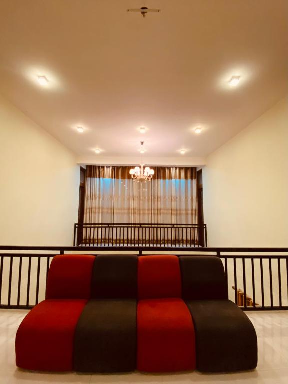 Posezení v ubytování Nirosha Guest House
