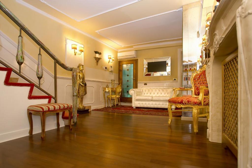 Posezení v ubytování Hotel Noemi