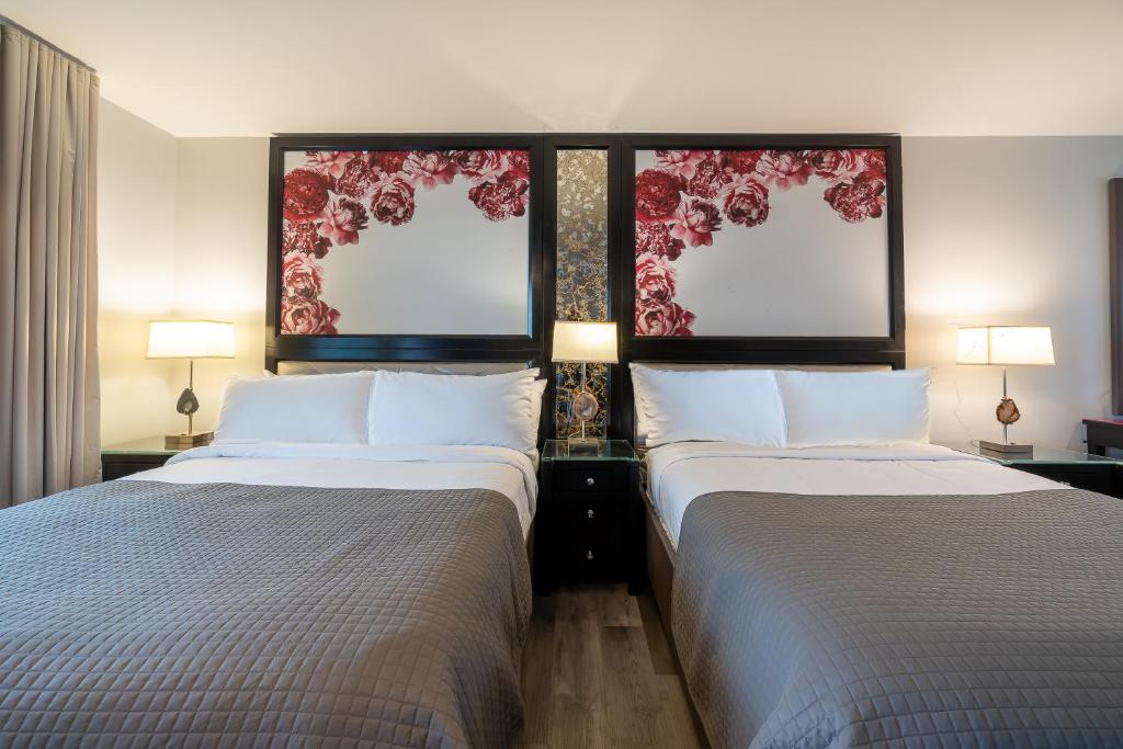 Onsen Hotel and Spa - Chambre Queen Standard Avec Deux Lits Queen