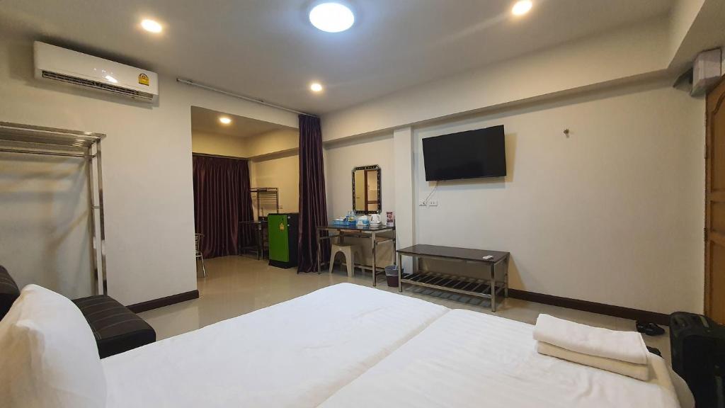 TV a/nebo společenská místnost v ubytování DD Residence Sai5 Salaya ห้องพัก ดีดี สาย5 ศาลายา