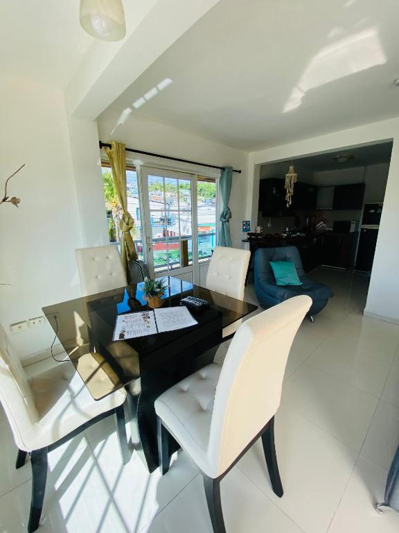 Zona de estar de Apartamentos Sweet Island