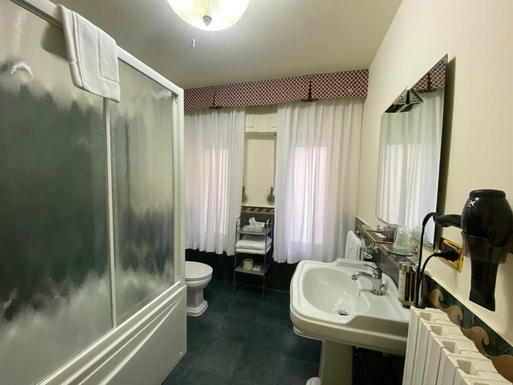 Koupelna v ubytování Hotel Estée