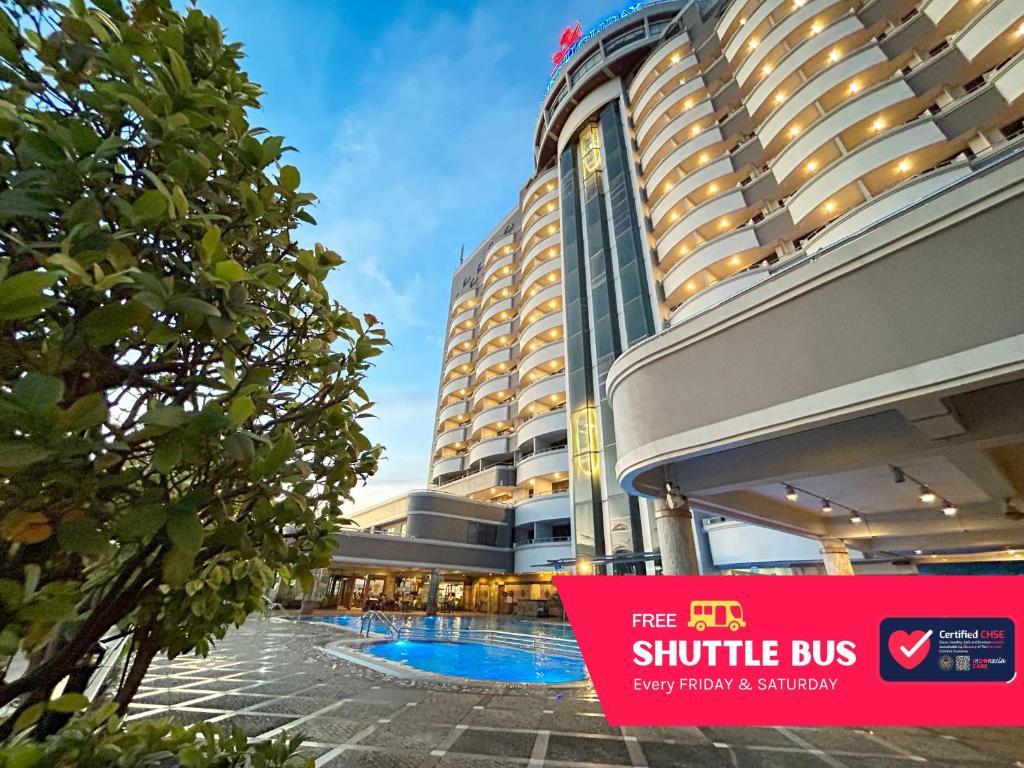 Bangunan di mana terletaknya hotel