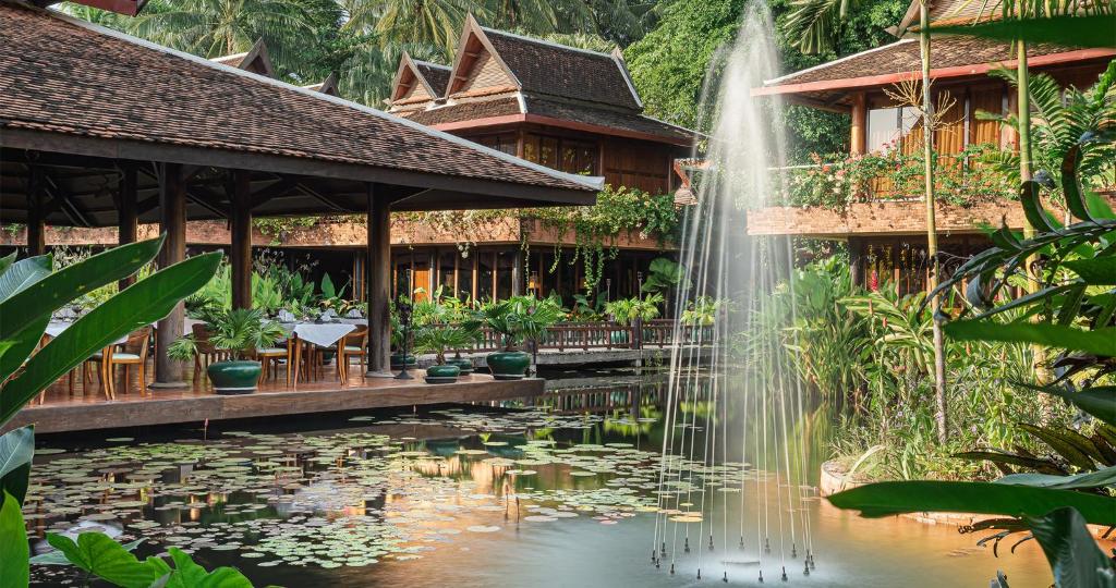 Zahrada ubytování Angkor Village Hotel - Small Luxury Hotels of the World