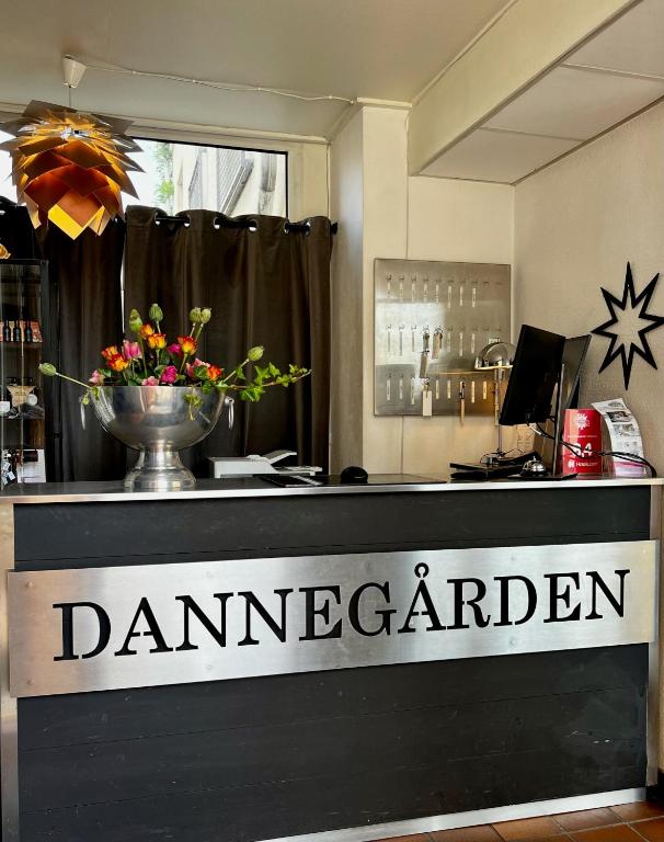 Certifikát, hodnocení, plakát nebo jiný dokument vystavený v ubytování Hotell Dannegården