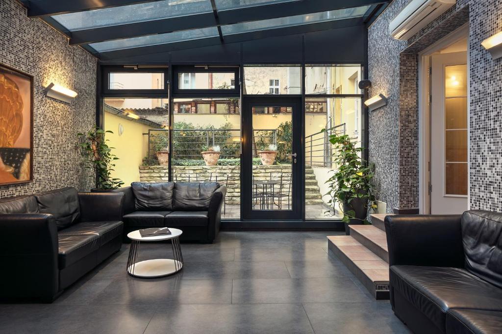 Posezení v ubytování Hotel Galileo