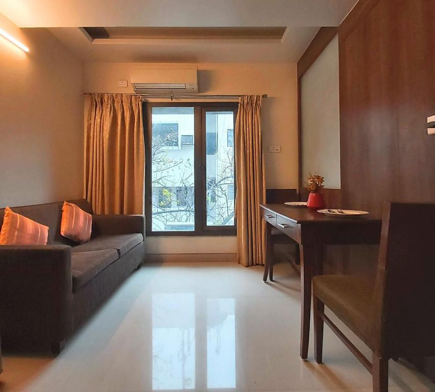 Posezení v ubytování Quality Inn Mint