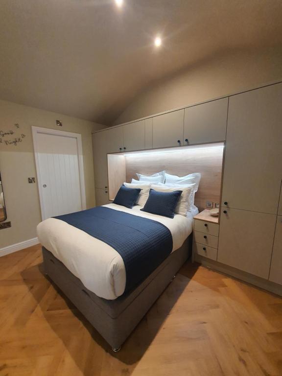 Säng eller sängar i ett rum på Wheelwright's Rest, Legbourne, Louth