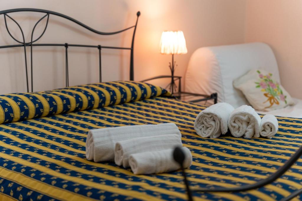 Postel nebo postele na pokoji v ubytování Aci B&B