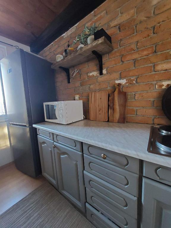 Kuchyň nebo kuchyňský kout v ubytování Hilltop House.