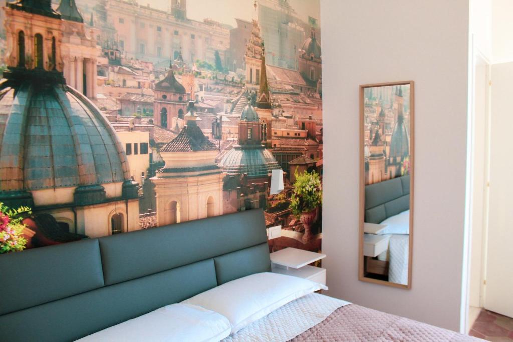 A bed or beds in a room at Lion Luxury rooms