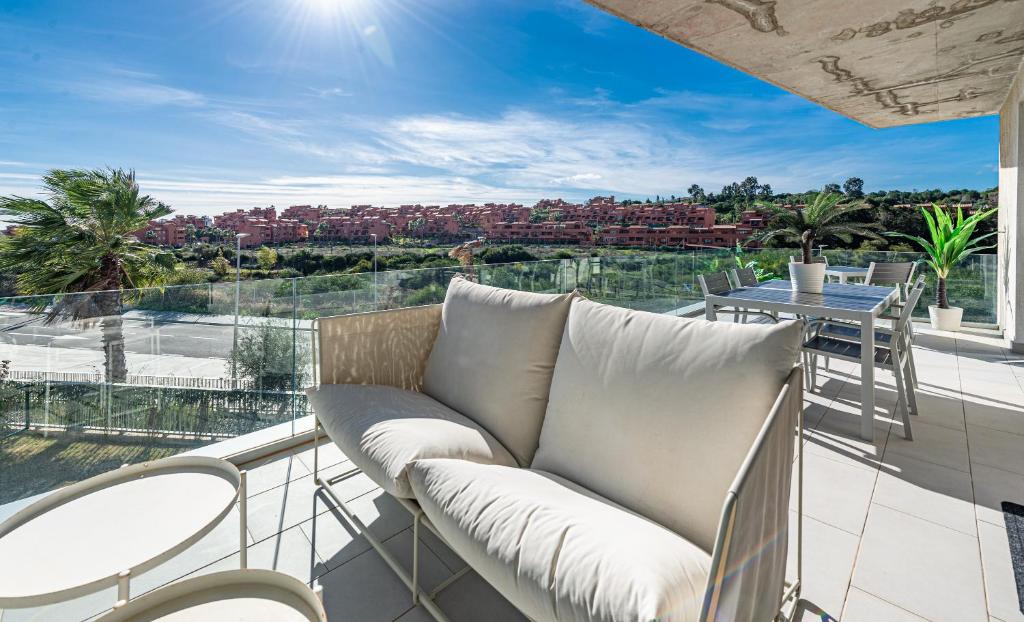 Balkón alebo terasa v ubytovaní Serenity Collection Appartement 3 chambres Chez Miriam