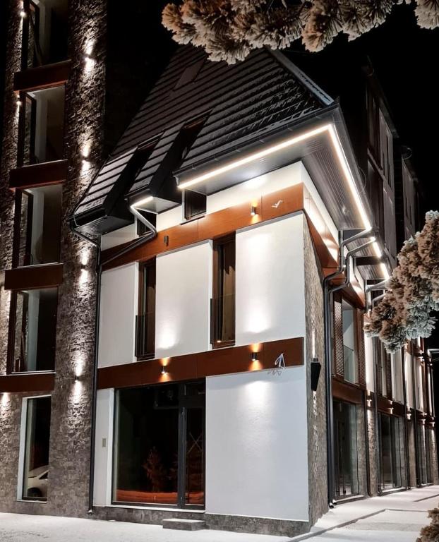 Budova, kde se apartmán nachází