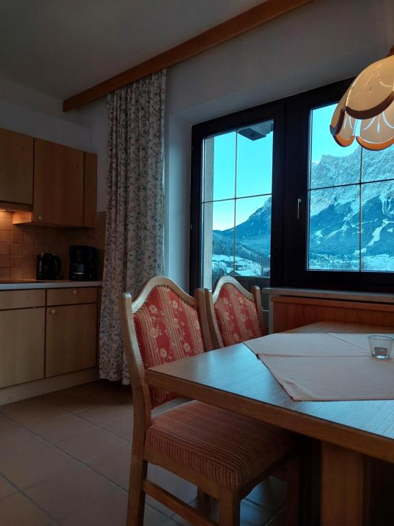 Kuchyň nebo kuchyňský kout v ubytování Landhaus Gerber