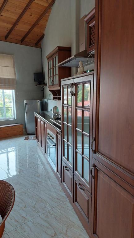 Kuchyň nebo kuchyňský kout v ubytování Private Apartment in Nugegoda Colombo 5, close to High-level road