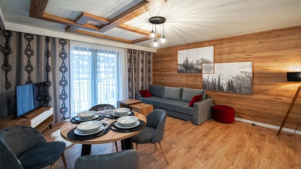 Posedenie v ubytovaní Resorts E Białka Tatrzańska z sauną, Sun & Snow