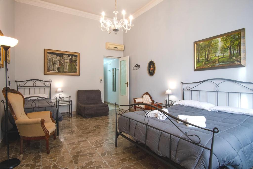 Postel nebo postele na pokoji v ubytování Aci B&B