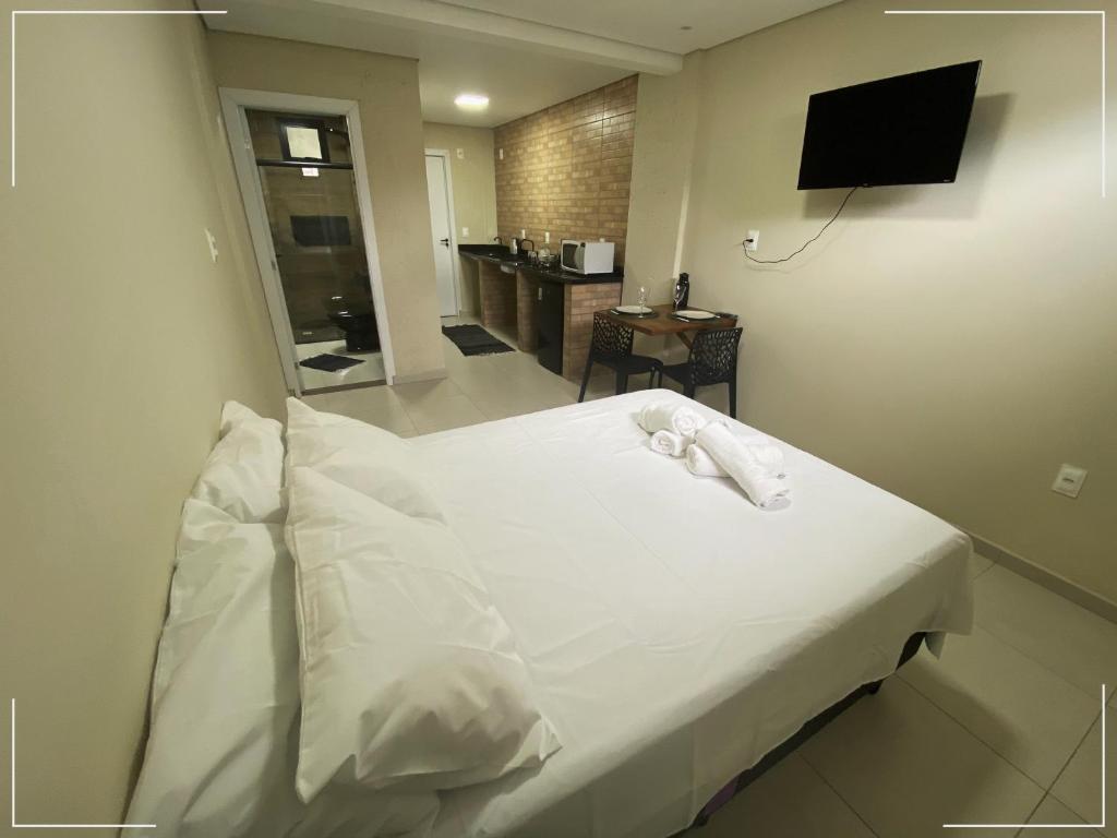 Katil atau katil-katil dalam bilik di Pousada Ohana