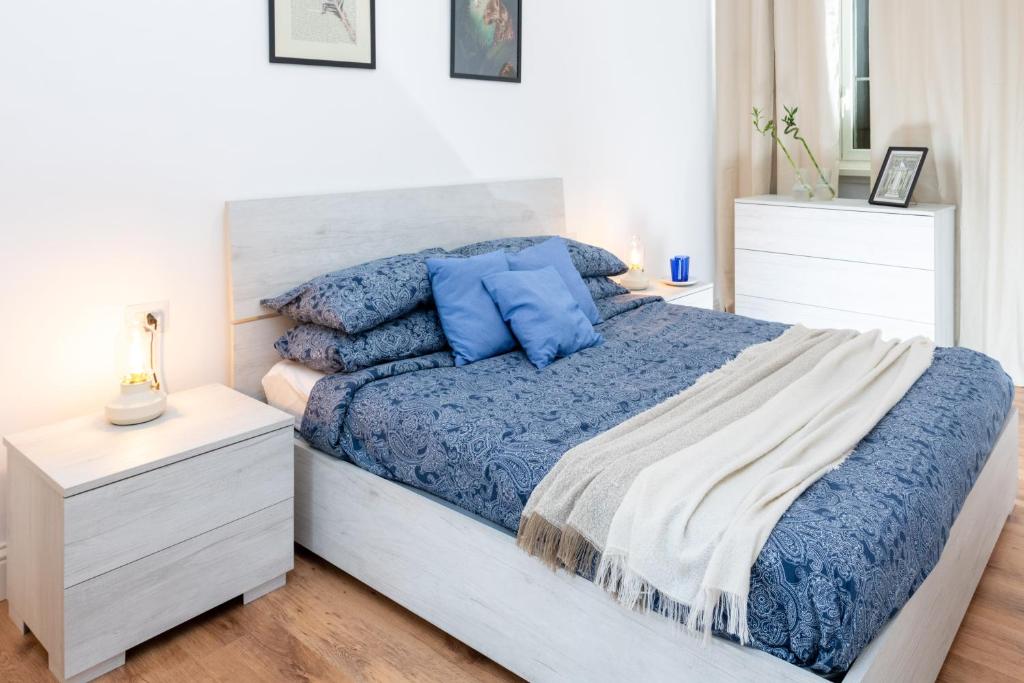 Posteľ alebo postele v izbe v ubytovaní Sweet Home in Laterano