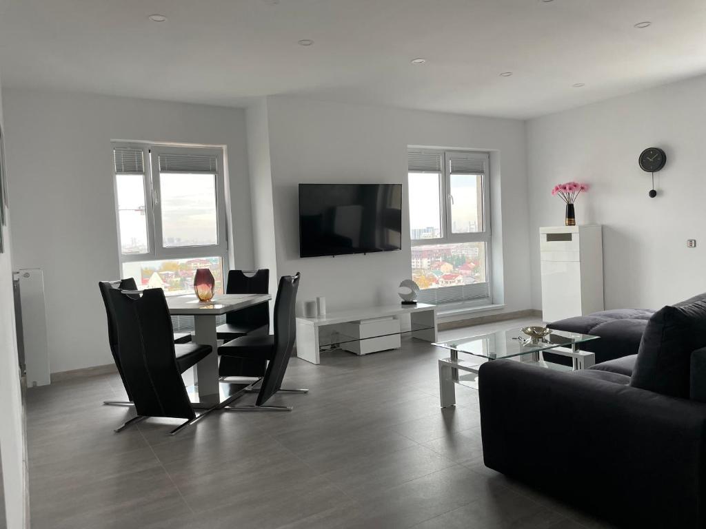 Μια τηλεόραση ή/και κέντρο ψυχαγωγίας στο Unique Penthouse Lakeview W19