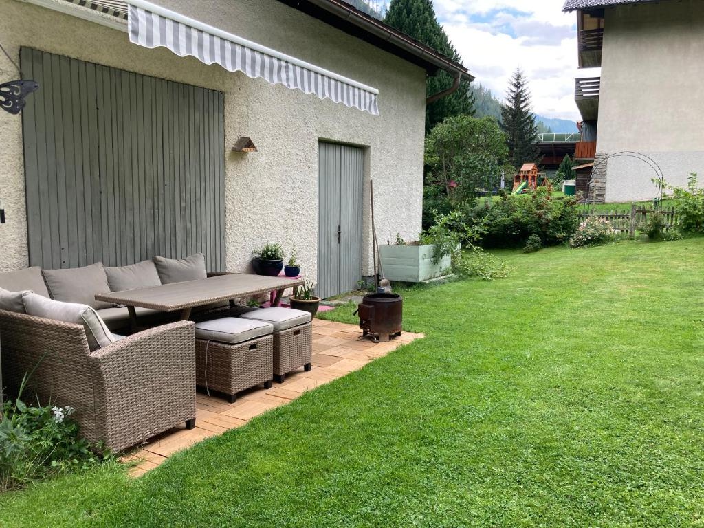 Vonkajšia záhrada v ubytovaní Haus Angermann