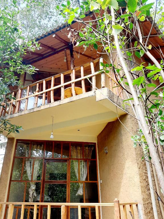 Balkón nebo terasa v ubytování Seasons Four Eco Friendly Treehouse