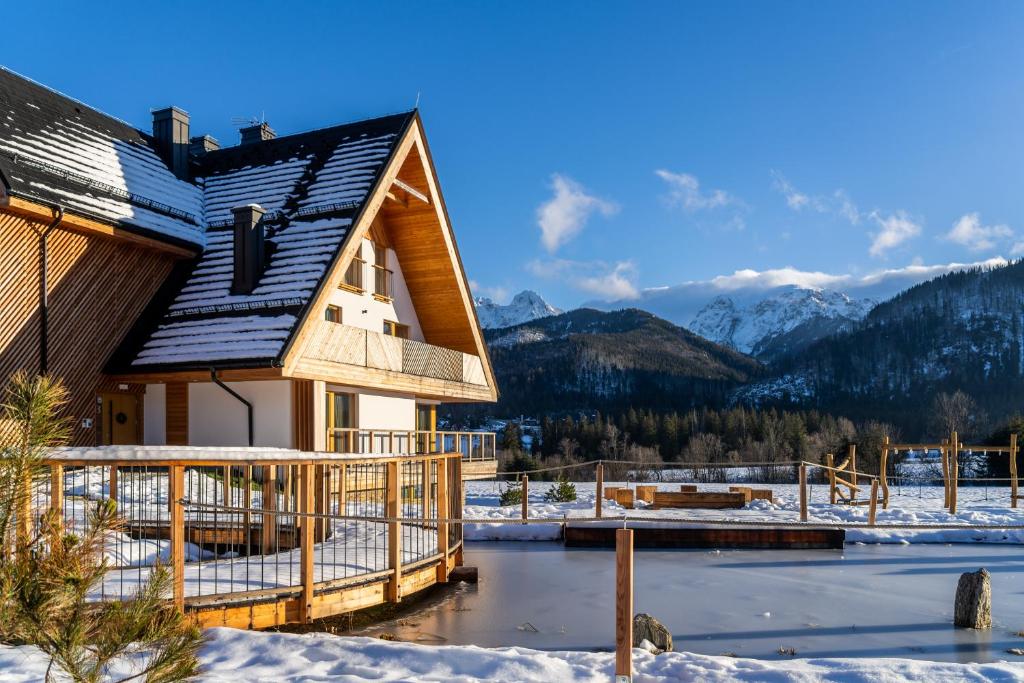 Výhľad na hory alebo výhľad na hory priamo z apartmánu