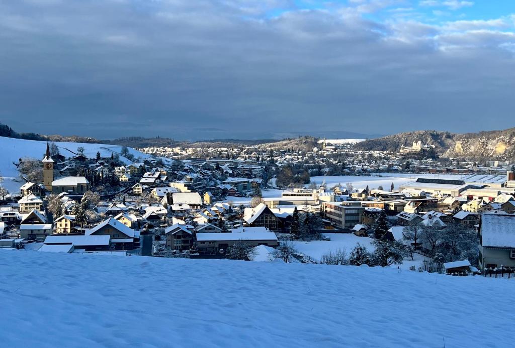 Apartment im Emmental im Winter
