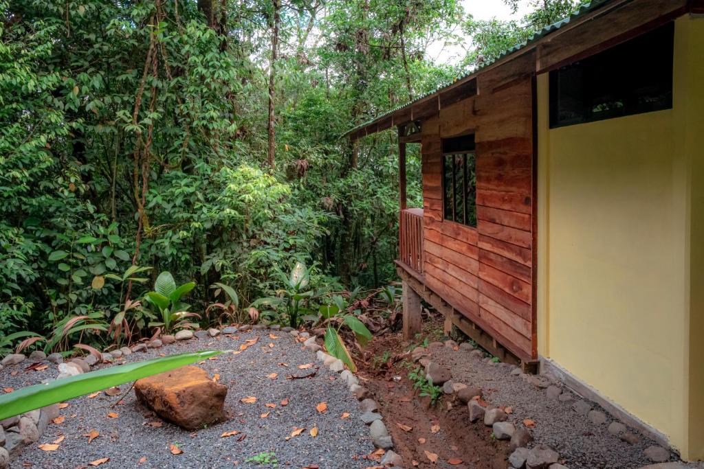 Zahrada ubytování La Tigra Rainforest Lodge