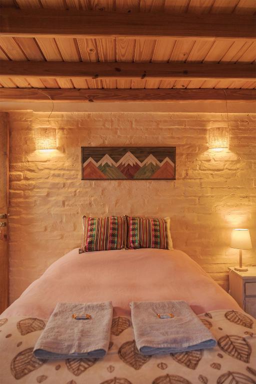 Postel nebo postele na pokoji v ubytování B&B Casa Nómada