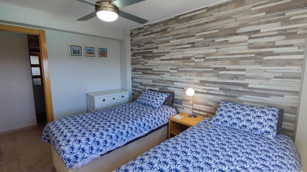 Postel nebo postele na pokoji v ubytování Casa Jumate - Altea