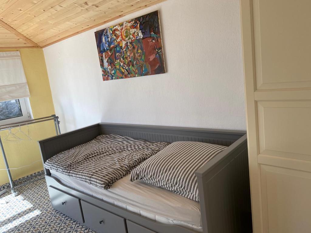 Posezení v ubytování Villa Vrachos - uriges Steinhaus -