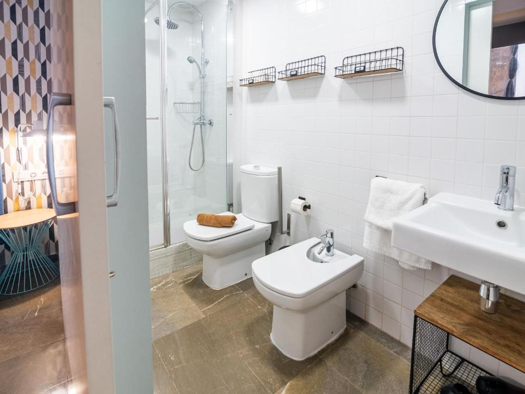 Kúpeľňa v ubytovaní MD Vitoria City Center