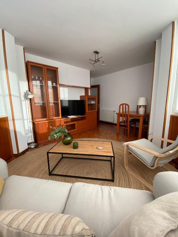 TV a/nebo společenská místnost v ubytování Olor a mar