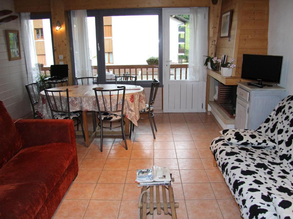 A planta de Appartement La Clusaz, 2 pièces, 4 personnes - FR-1-459-110