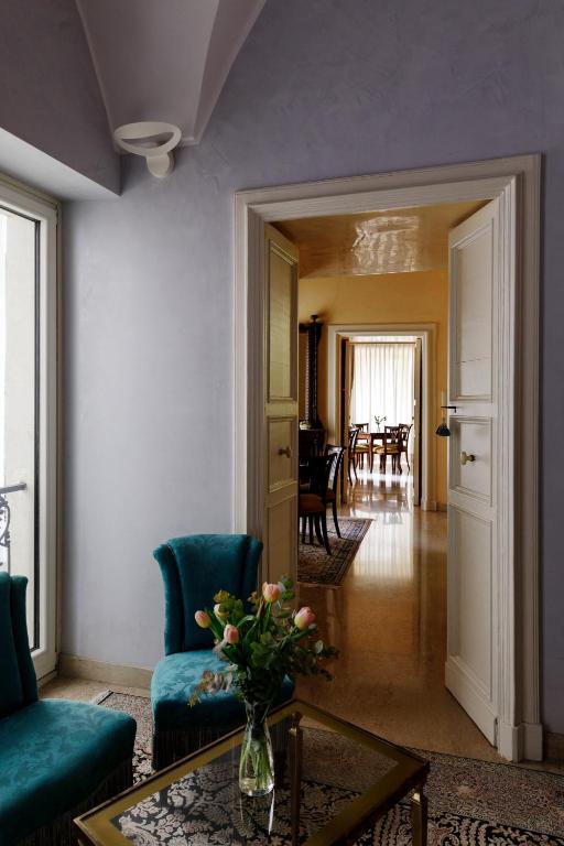 Posezení v ubytování Hotel Palazzo Papaleo