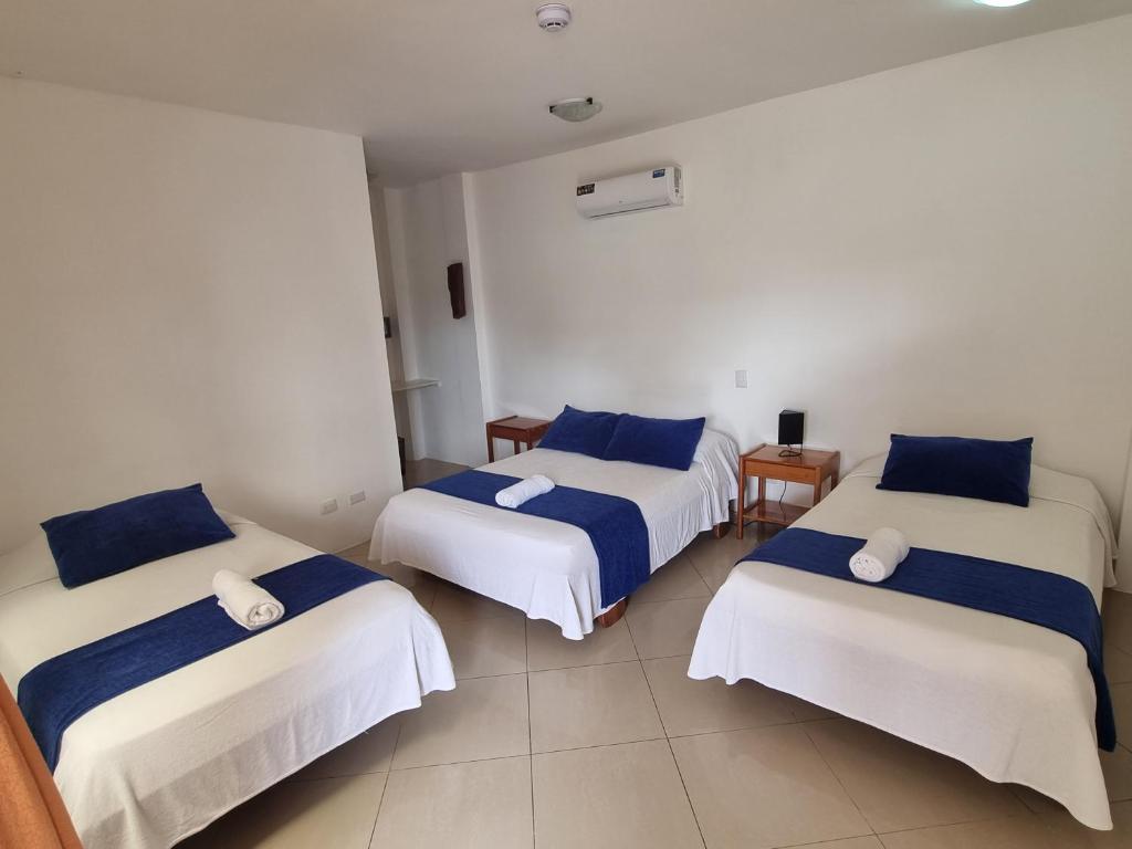 Postel nebo postele na pokoji v ubytování Fernandina Hotel & Spa
