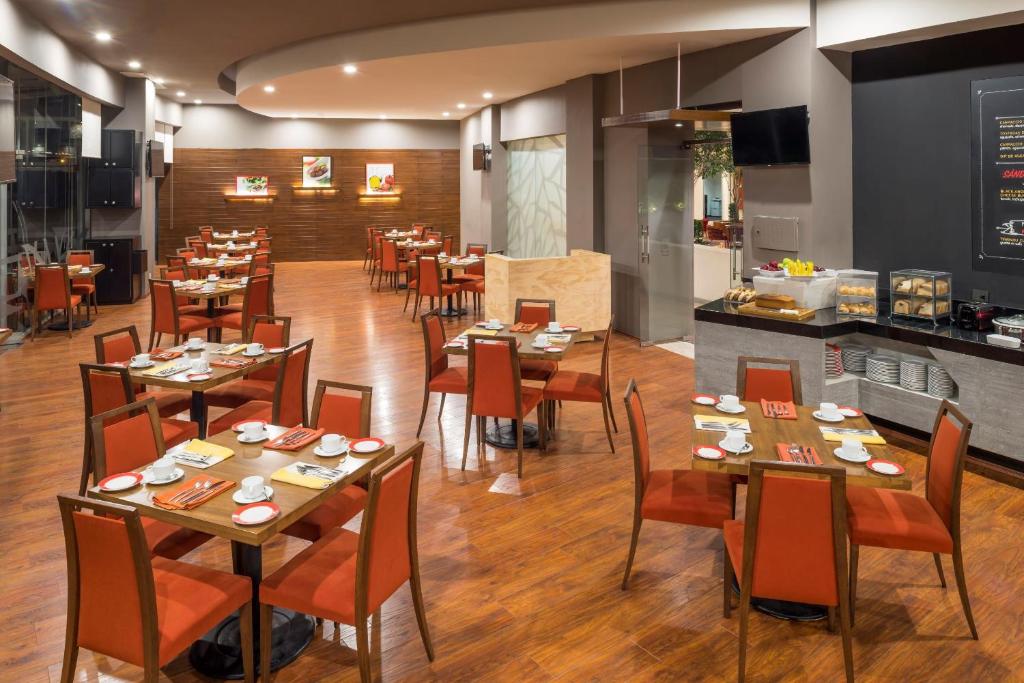 Restaurace v ubytování Camino Real Pachuca