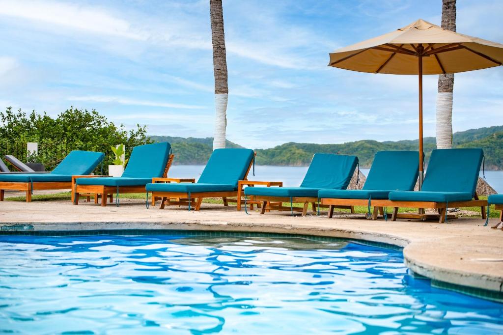 Bazén v ubytování Dunama Hotel nebo v jeho okolí