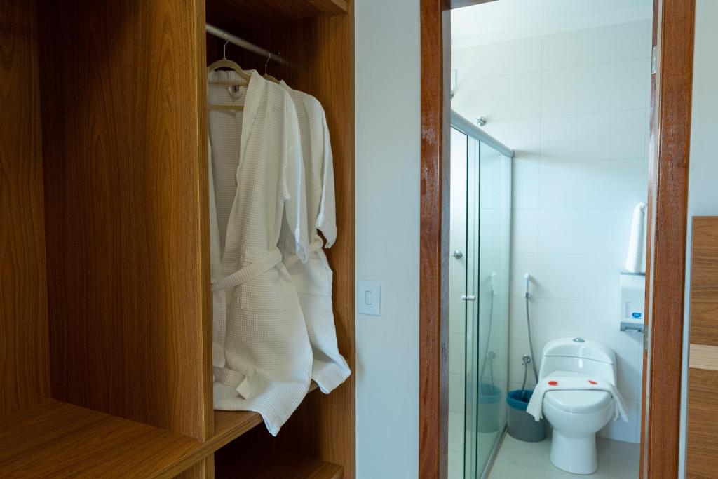 Koupelna v ubytování Orquídeas Praia Hotel