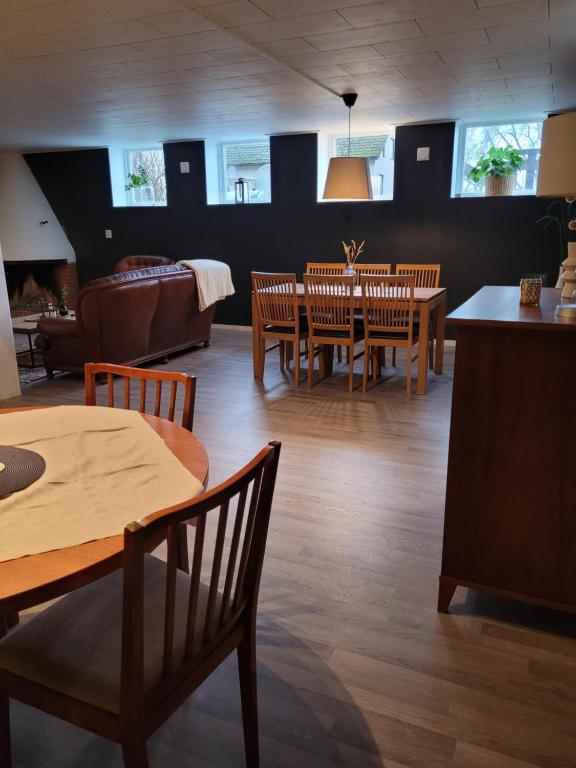 Posezení v ubytování Bokskogens Guesthouse