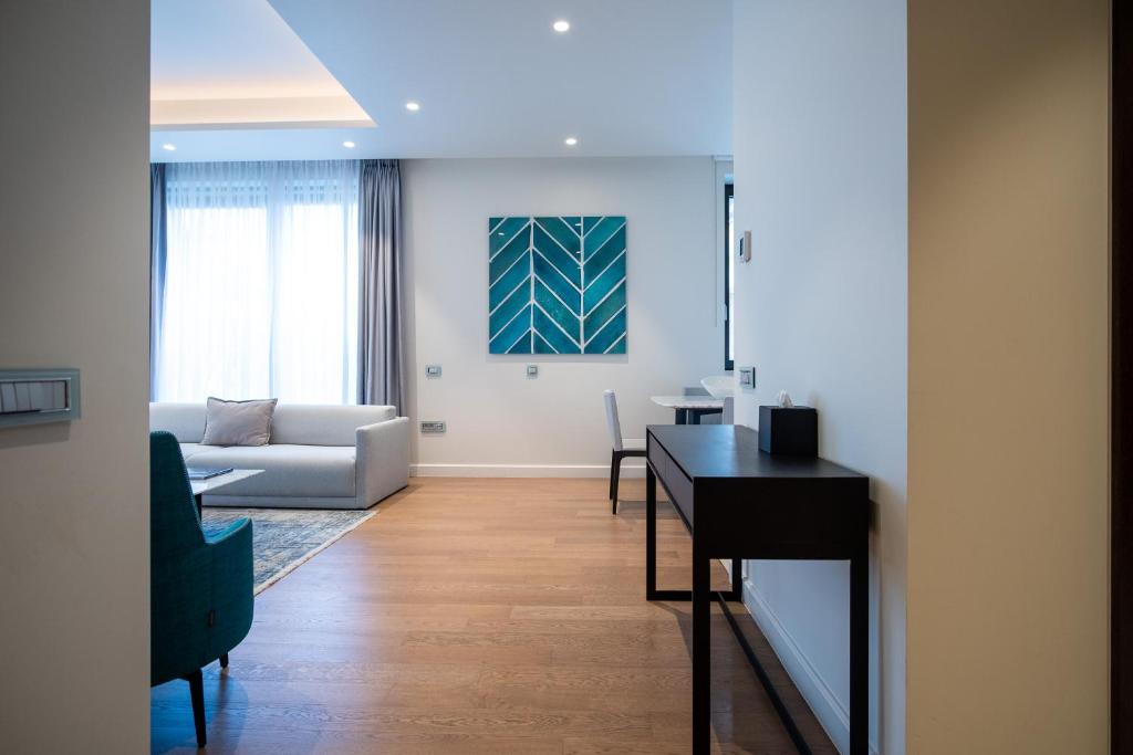 Posezení v ubytování Paloma Apartment - Portonovi Resort