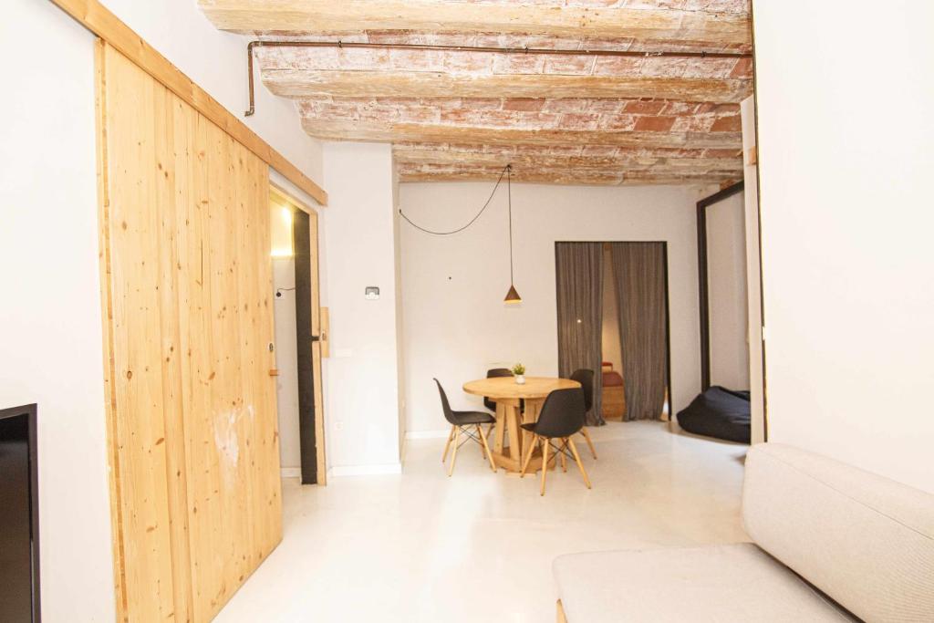 Posedenie v ubytovaní Apartamento Tr Auriga en el Barri Vell Girona