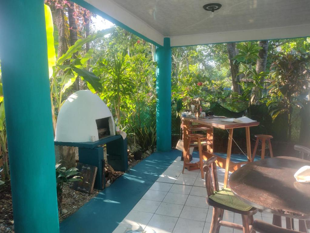 Zahrada ubytování Cabinas del Mar